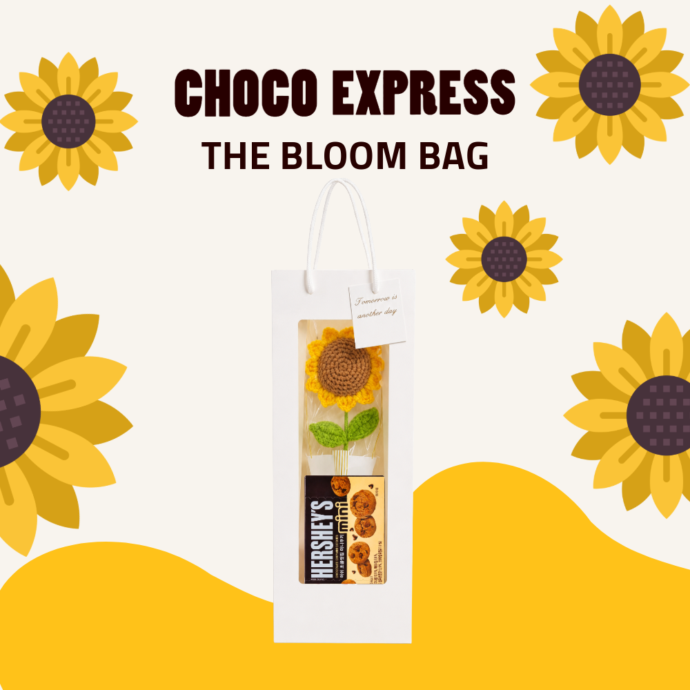 The Bloom Bag Gift Set | Sunflower & Pick-Your-Favourite Snack