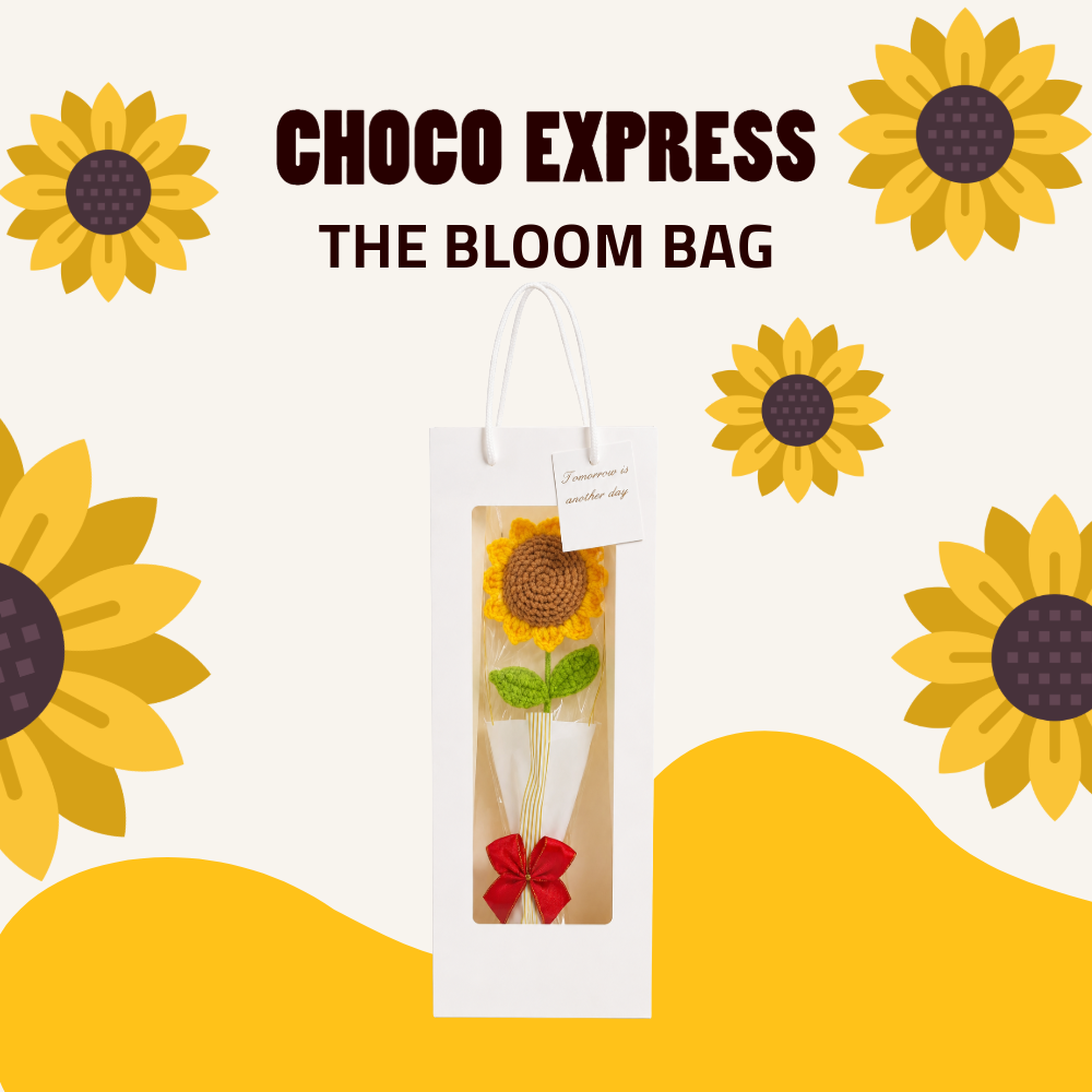 The Bloom Bag Gift Set | Sunflower & Pick-Your-Favourite Snack