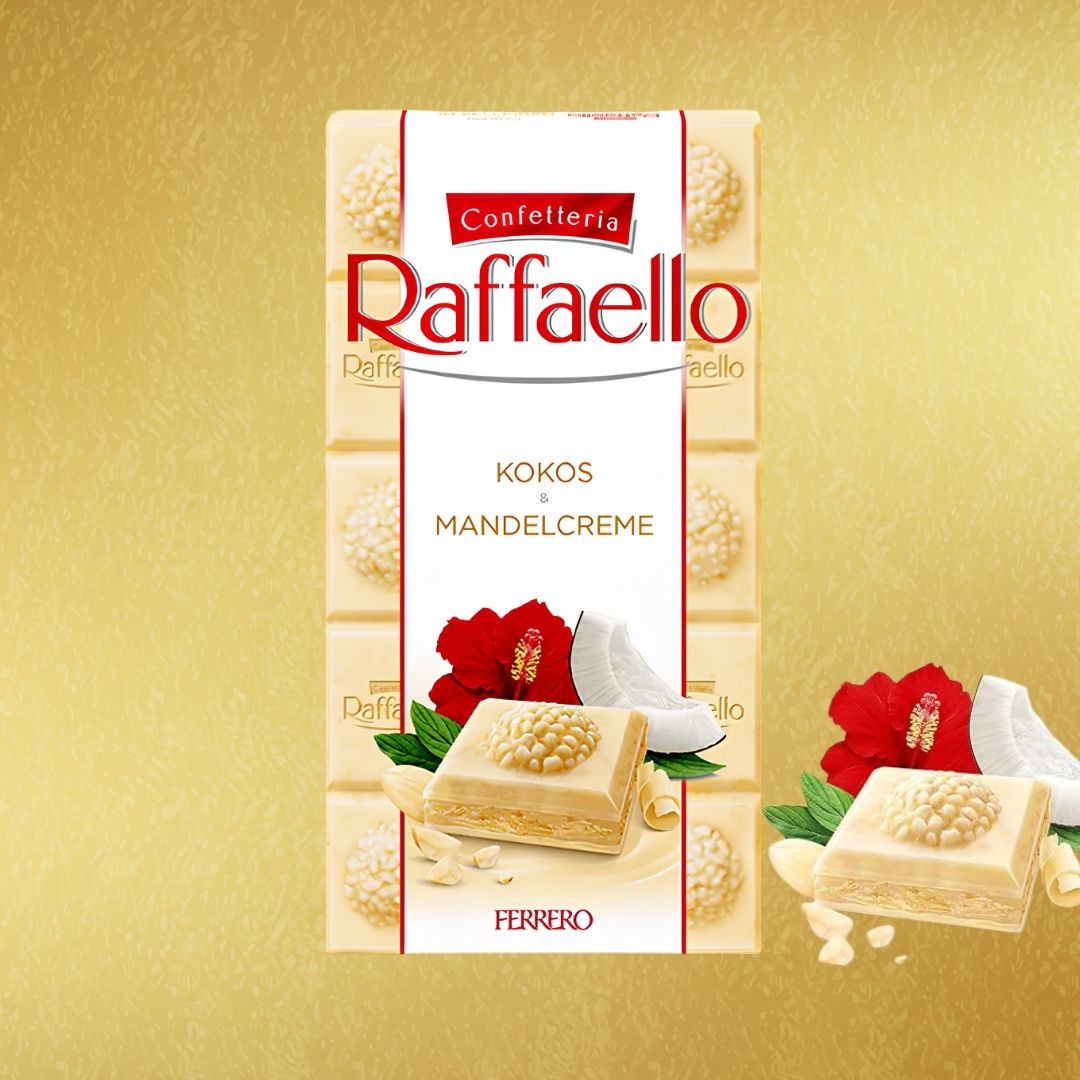 Ferrero Rocher Chocolate Tablet 90g: Raffaello