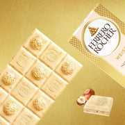 Ferrero Rocher Chocolate Tablet 90g: White Chocolate