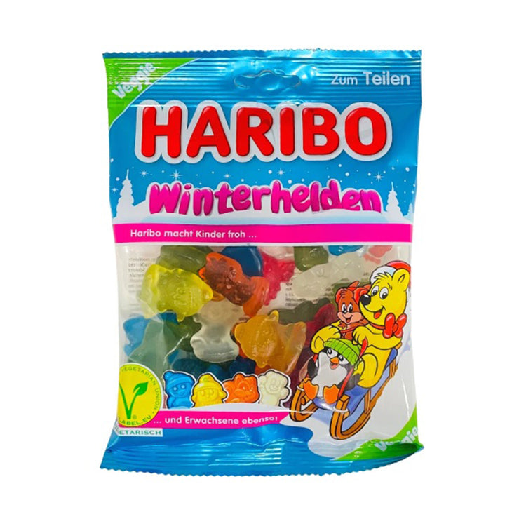 [VEGAN] Haribo Winter Heroes Gummy Sweets 175g (Product of Germany)