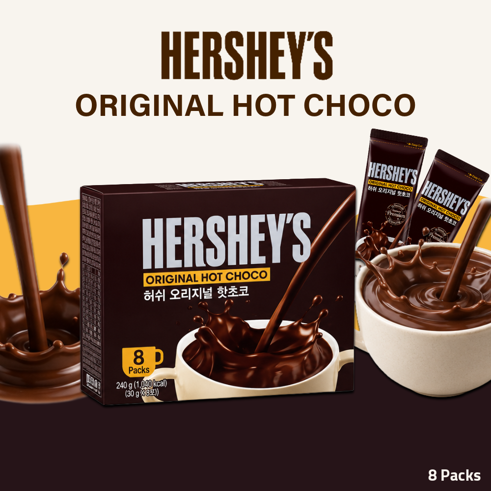 Hershey's Hot Choco | Instant Chocolate Beverage | 8 Sachets
