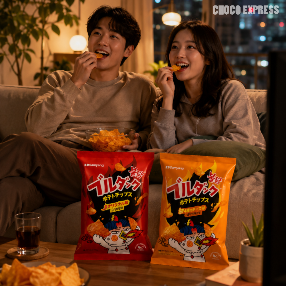 Samyang Buldak Potato Chips | Cheese | 55g