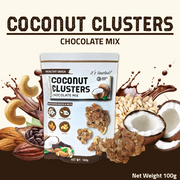 Hundred Seeds Coconut Clusters - Chocolate Mix 100g