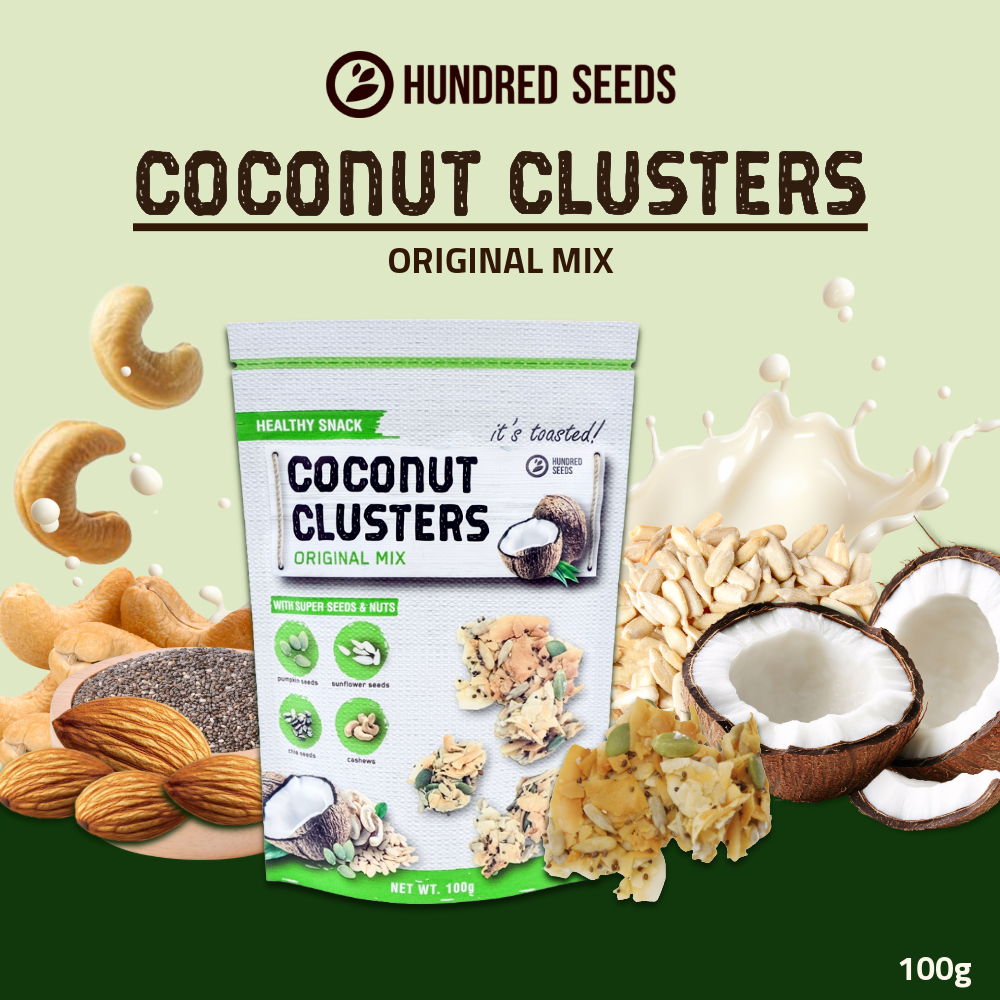 Hundred Seeds Coconut Clusters | Original Mix | 100g