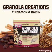 Hundred Seeds Granola Creations - Original Mix (Cinnamon & Raisin) Mini Size 60g