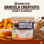 Hundred Seeds Granola Creations | Honey & Mango| 60g