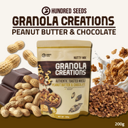 Hundred Seeds Granola Creations | Peanut Butter & Chocolate | 200g