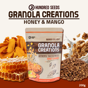 Hundred Seeds Granola Creations | Honey & Mango | 200g