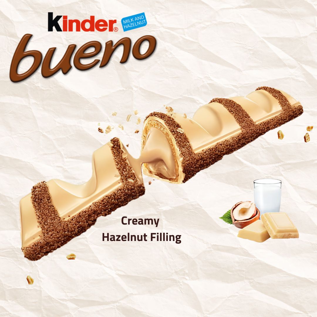 Kinder Bueno T6: White Chocolate