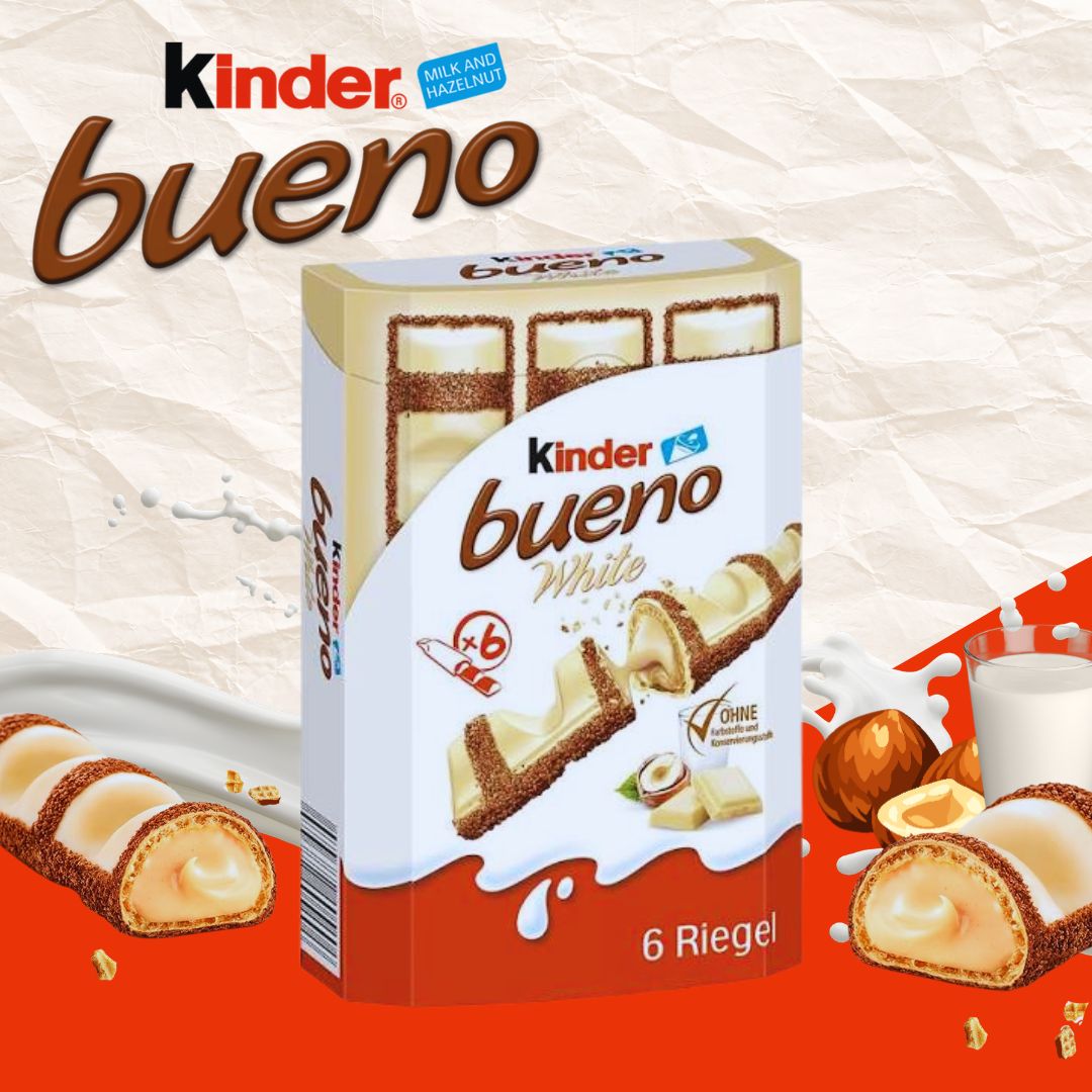 Kinder Bueno T6: White Chocolate