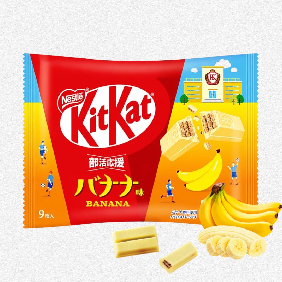(Seasonal Flavor) Japanese Kitkat Mini: Banana