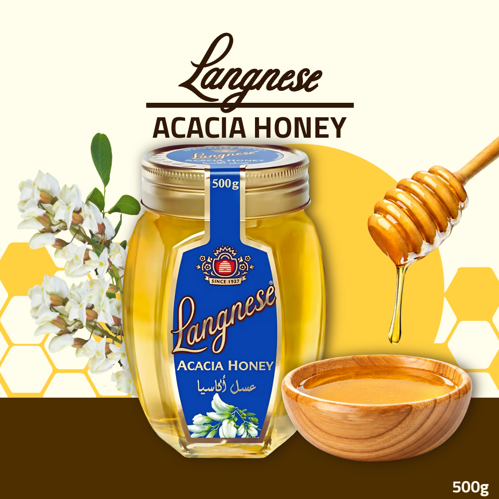 Langnese Acacia Honey 500g | Premium Natural Honey