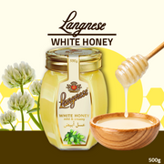 Langnese White Honey 500g | Mild & Creamy Premium Natural Honey