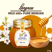 Langnese Pure Manuka Honey MGO 400+ 375g | Premium New Zealand Manuka Honey