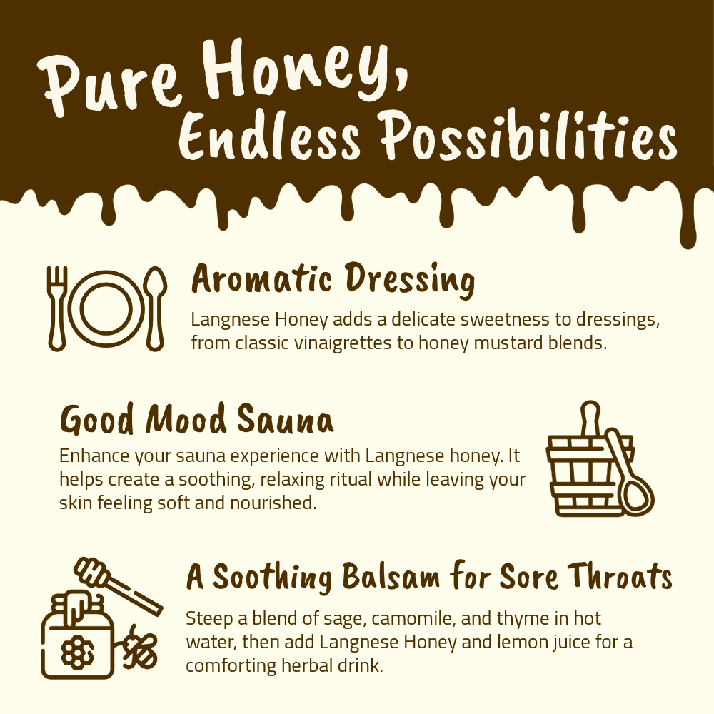 Langnese Acacia Honey 500g | Premium Natural Honey