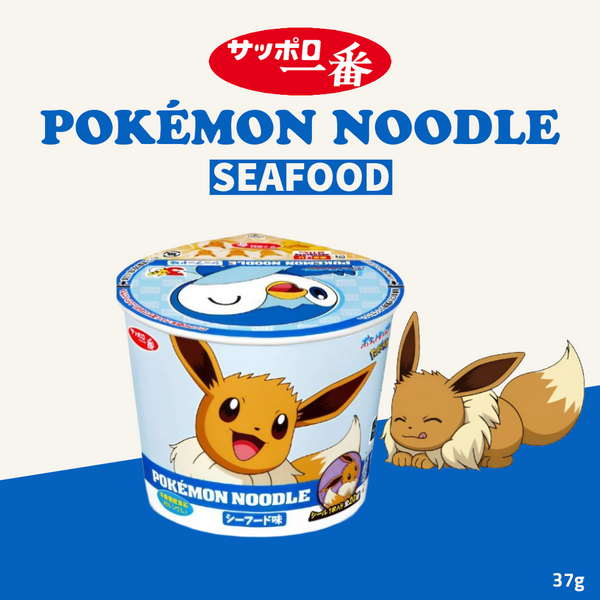 Sanyo Ichiban Pokemon Bowl-Type Noodles | Seafood | 37g