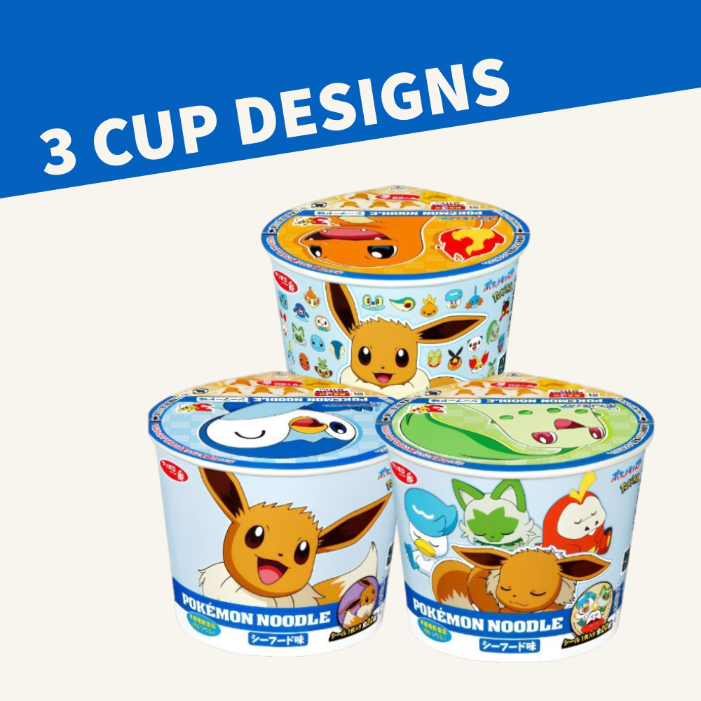 Sanyo Ichiban Pokemon Bowl-Type Noodles | Seafood | 37g
