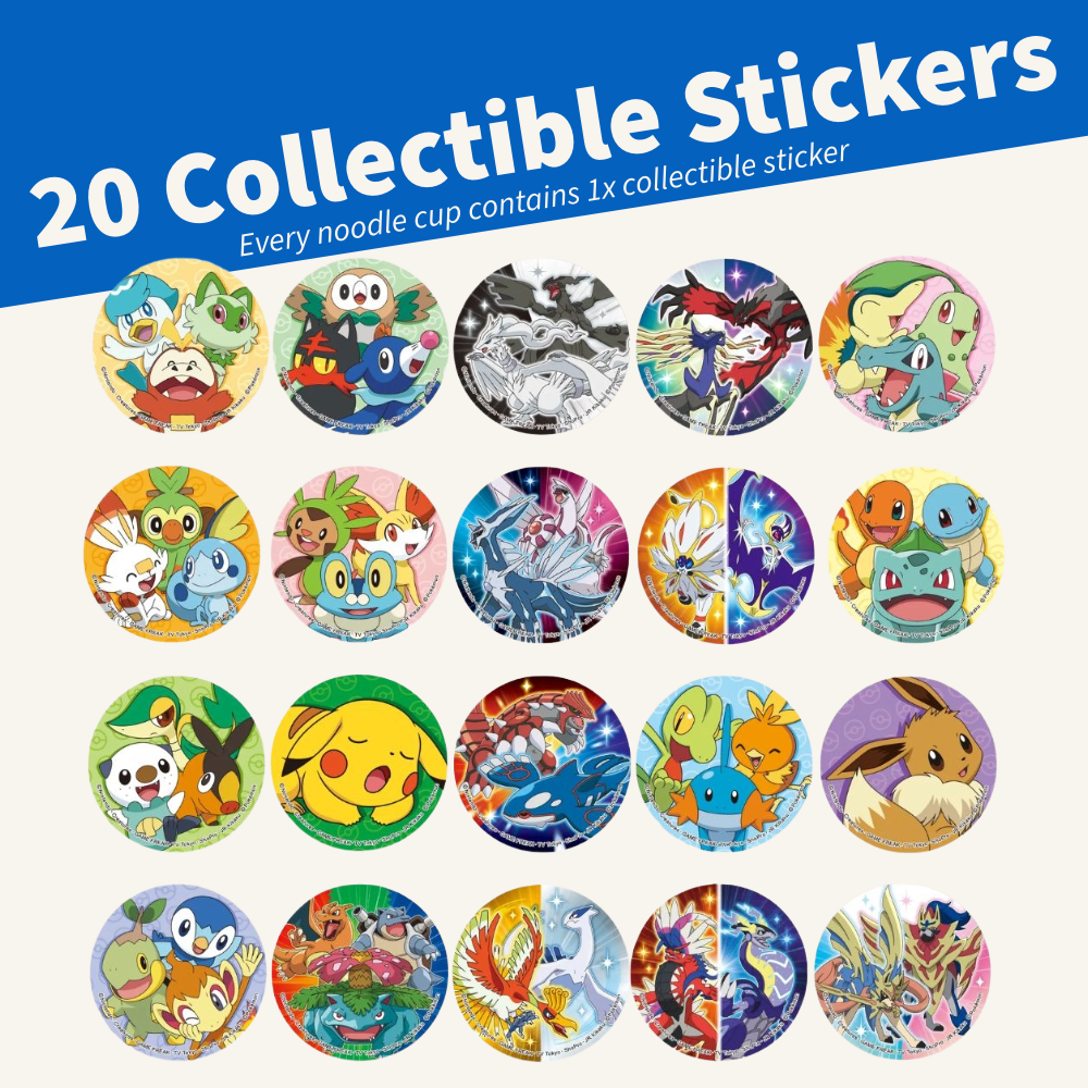 Sanyo Ichiban Pokemon Bowl-Type Noodles | Seafood | 37g