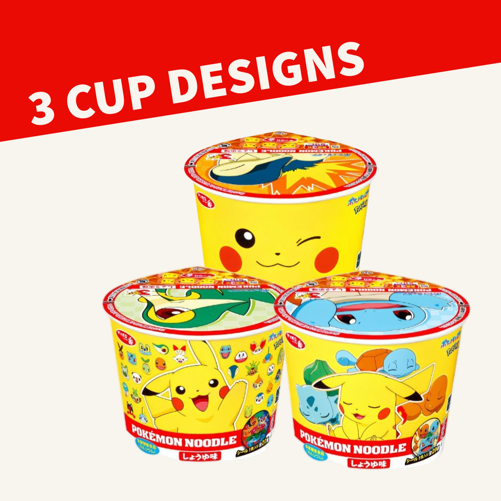 Sanyo Ichiban Pokemon Bowl-Type Noodles | Soy Sauce | 38g