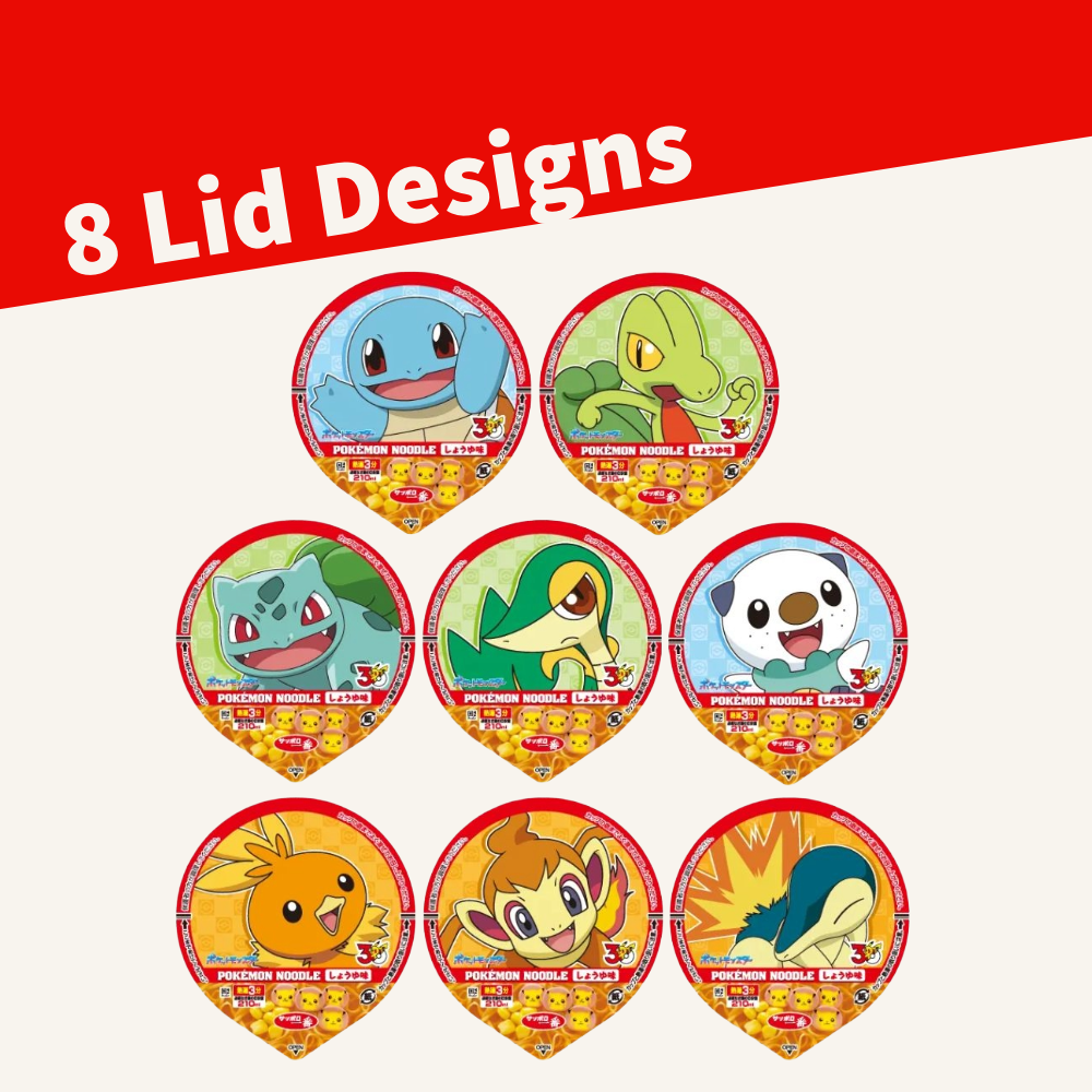 Sanyo Ichiban Pokemon Bowl-Type Noodles | Soy Sauce | 38g