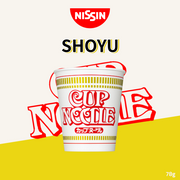 Nissin Cup Noodle | Shoyu Soy Sauce Flavour | 78g