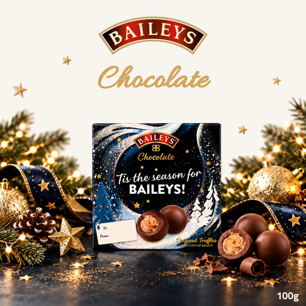 [Pre-Order] Baileys Original Christmas Chocolate Box | Creamy Irish Cream Flavour | 100g