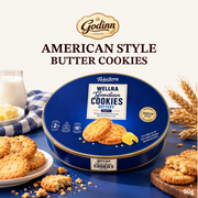 [Pre-Order] Godinn American-Style Butter Cookies | Classic Butter Biscuits | 90g