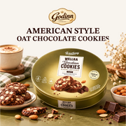 [Pre-Order] Godinn American-Style Oat Chocolate Cookies | Oat & Chocolate Biscuits | 90g