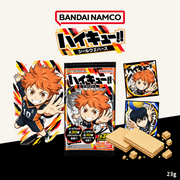 Bandai Haikyu!! Metallic Sticker & Cocoa Wafer 13g