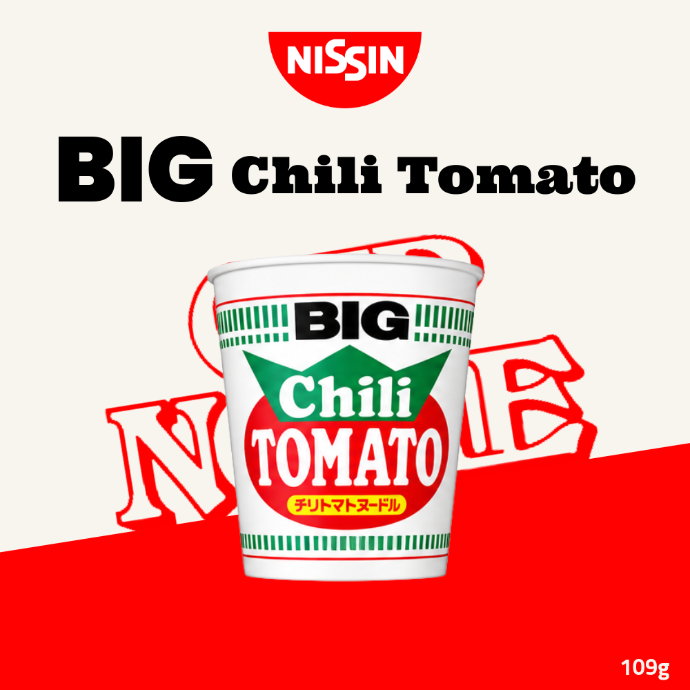 Nissin Big Cup Noodle | Chili Tomato Flavour | 109g
