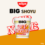 Nissin Big Cup Noodle | Shoyu Soy Sauce Flavour | 103g