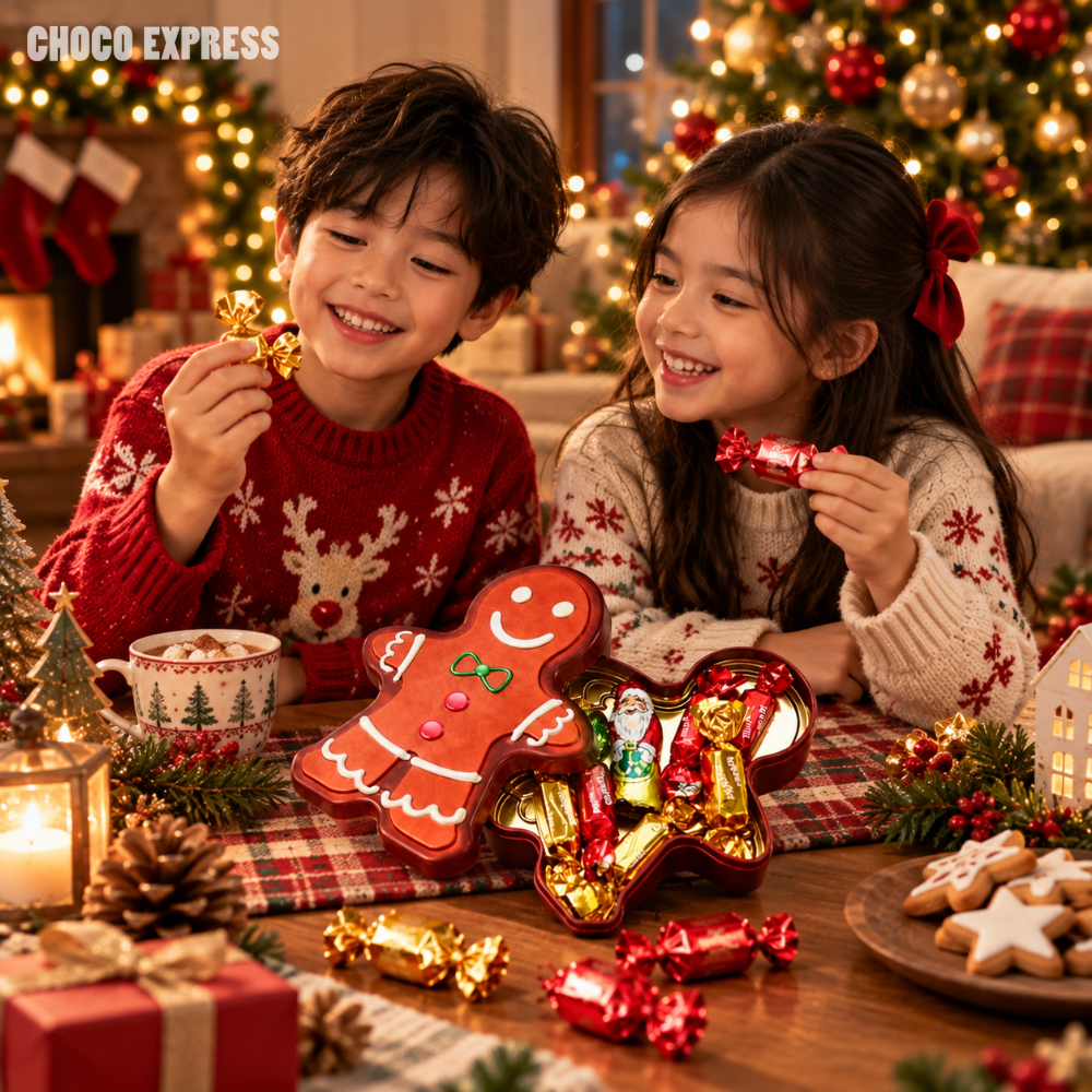 [Pre-Order] Windel Gingerbread Man Christmas Chocolate | Festive Chocolate Treat | 77g