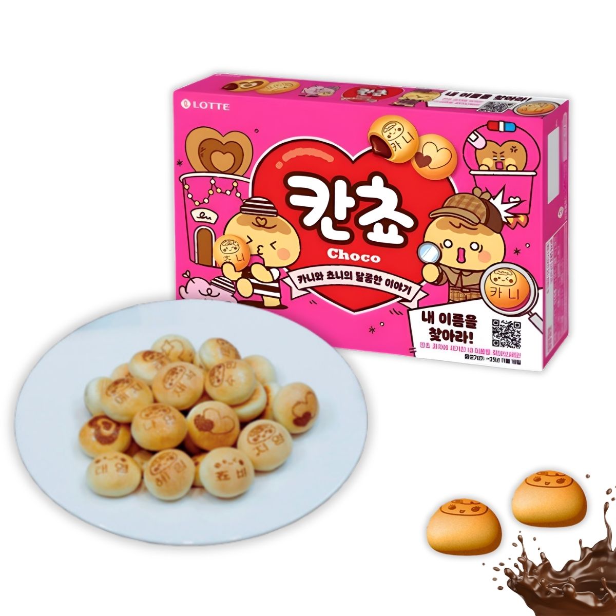 Lotte Kancho Chocolate Snack