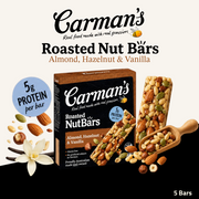 Carman's Nut Bars | Almond Hazelnut Vanilla | 5 Bars