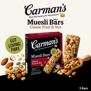 Carman's Muesli Bar | Classic Fruit & Nut | 6 Bars