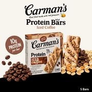 Carman's Protein Bar | Iced Coffee | 5 Bars