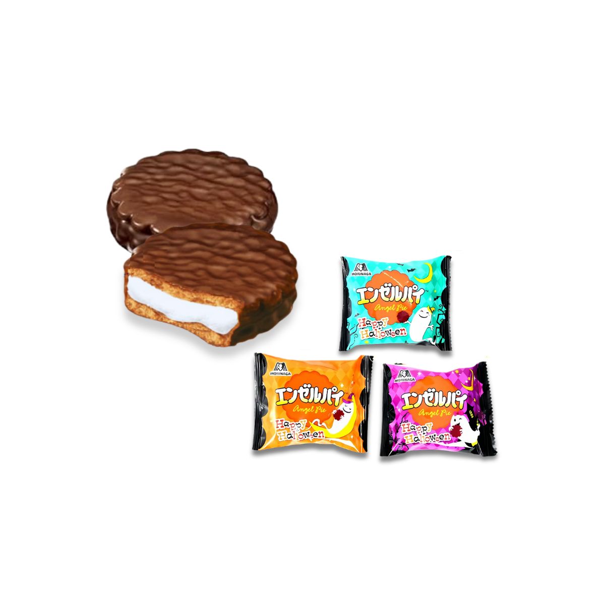 Morinaga Vanilla Angle Pie 8p: Halloween Version