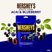 Hershey Exotic Dark Choco Balls | Acai & Blueberry | 100g