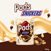 Pods Chocolate Bites 160g - Snickers