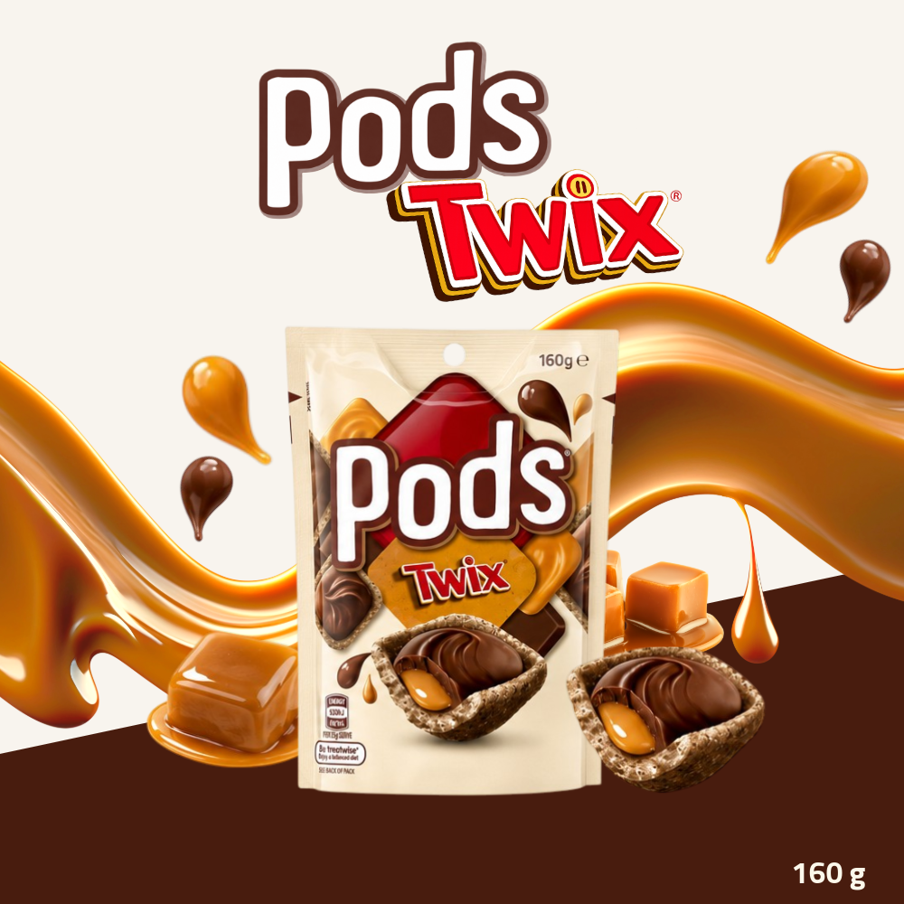 Pods Chocolate Bites 160g - Twix