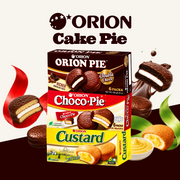 Orion Cake Pie Collection | Assorted Flavours | Halal | 6 Individual Packs