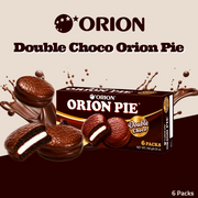 (Exp: 03.10.2026) Orion Cake Pie Collection | Double Chocolate | Halal | 6 Individual Packs
