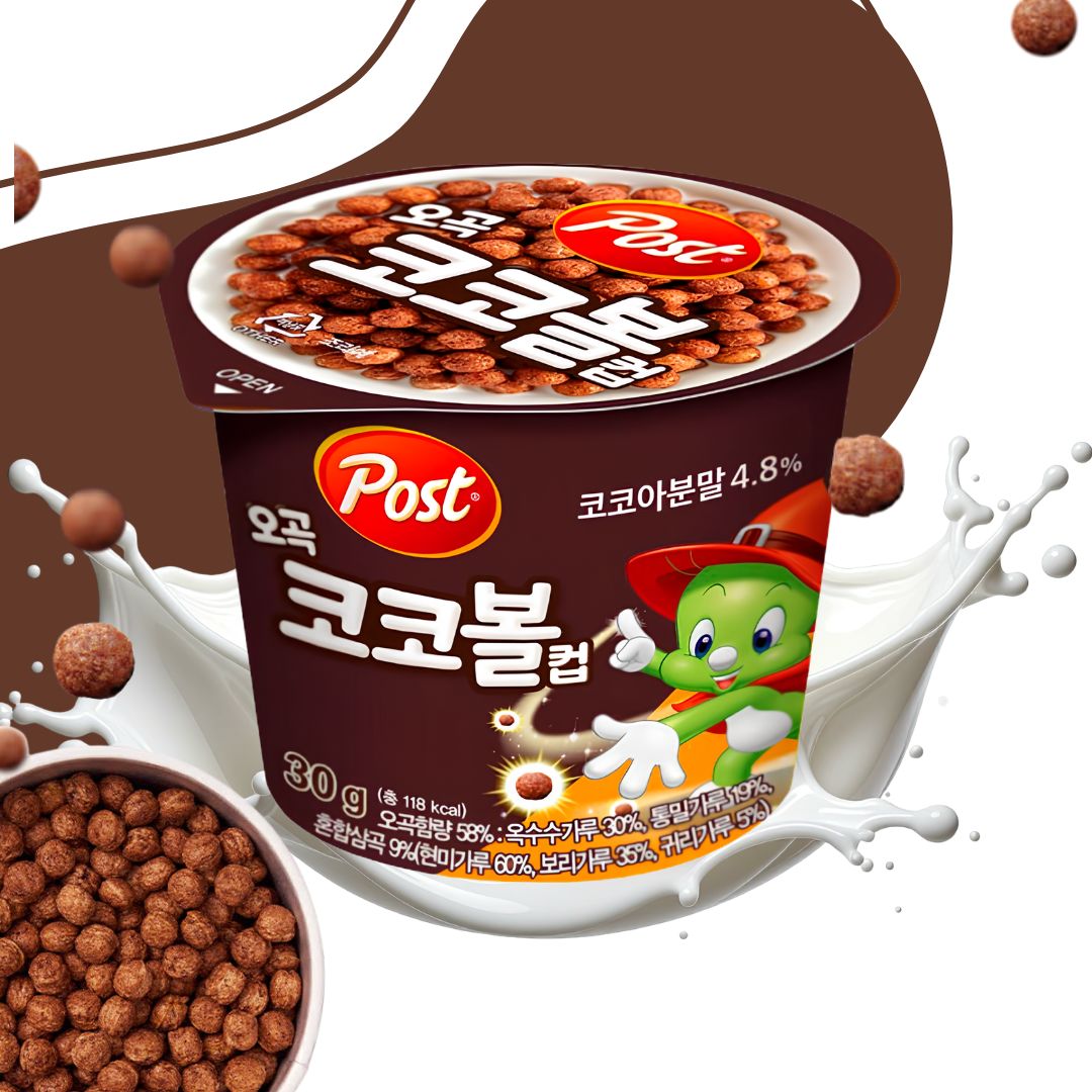 Post Korea Cereal Cup - Coco Ball 30g
