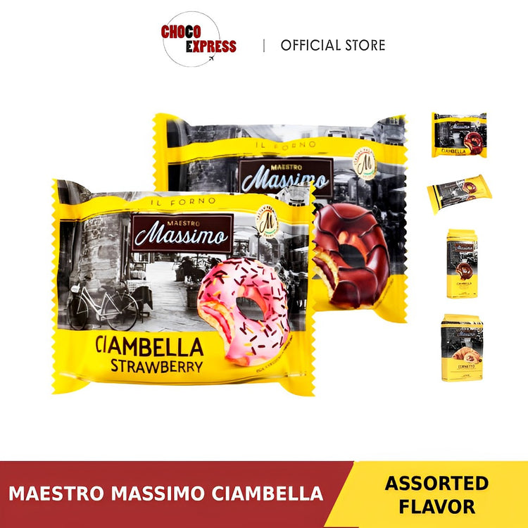 Maestro Massimo Ciambella Chocolate Strawberry Donut/ Product of Turkey