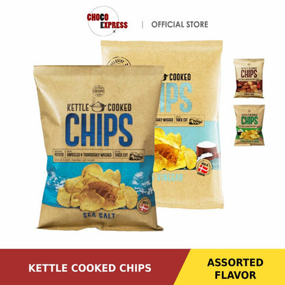 Kettle Cooked Chips Potato Chips Assorted Flavor/ Product of Denmark