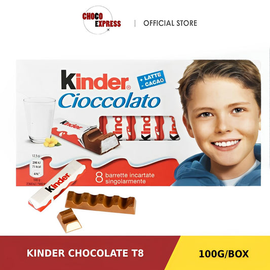 Kinder Chocolate T8 Chocolate Sticks/ Product of Germany