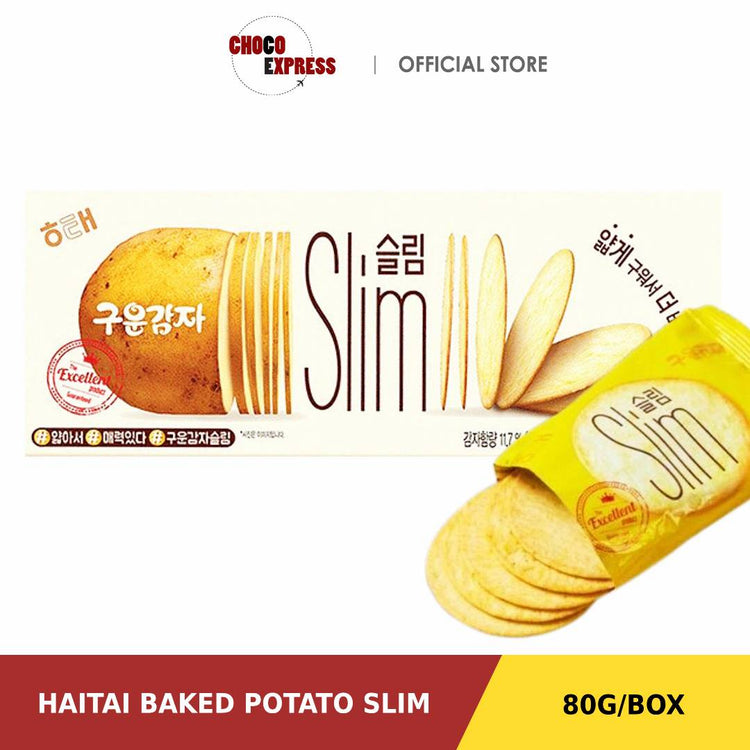 Haitai Baked Potato Slim | Potato Cookies | 80g/ Product of Korea