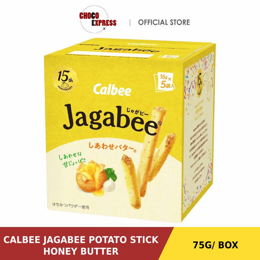 Calbee Jagabee Potato Stick Honey Butter 75g