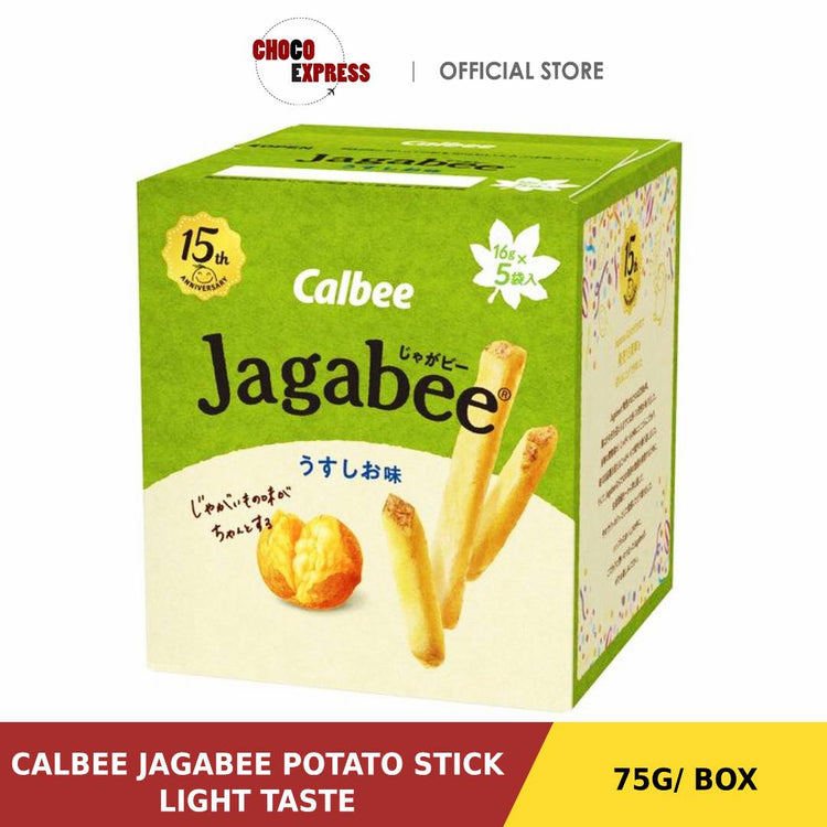 Calbee Jagabee Light Taste Box 75g